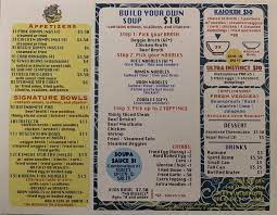 Restaurant menus in new york, ny. Soupa Saiyan Updated Menu Facebook