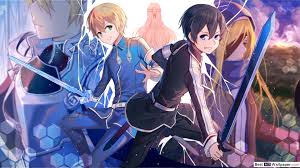 1920x1722 alice zuberg, eugeo (sword art online), kirito (sword art online) wallpaper and background. Sword Art Online Alicization Eugeo Kazuto Kirigaya Hd Hintergrundbilder Herunterladen