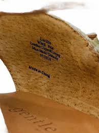 Gentle Souls Kenneth Cole Sandals Women's 9.5 Peony Lucille Low Wedge  Espadrille