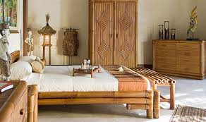 Bamboo Bed Rattan Bedroom Furniture Furniture Bamboo Bedroom