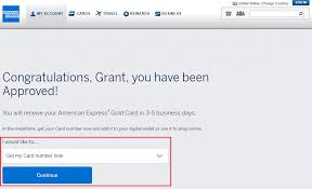 To avail of these credit cards, apply online in a few simple steps. American Express Gold Card Approval Instant Card Number Available Save To Apple Wallet
