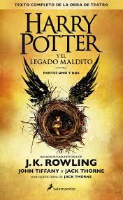El guión de harry potter y el legado maldito se publicó en una edición especial del texto teatral inmediatamente después del estreno otros libros de j.k. Harry Potter Y El Legado Maldito Partes Uno Y Dos Amazon Es J K Rowling Libros
