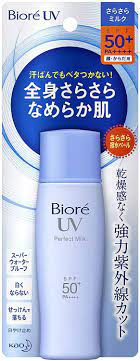 I quite like the bioré uv perfect milk, but it doesn't beat the missha sun milk for that holy grail spot! Biore Uv Milk Biore Sarasara Sunscreen Spf 50