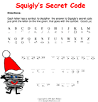 secret code puzzles at squigly s playhouse