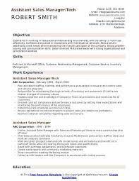 You must convince them you're the one who'll get the job. Assistant Sales Manager Resume Samples Qwikresume