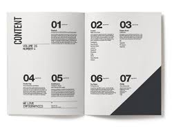 designing the perfect table of contents 50 examples to show you how book design layout magazine layout design book layout