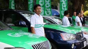 Tekan butang daftar masuk kali pertama; Cara Menukar Pendaftran Kereta Grab
