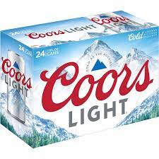 Pack sizes for all occasions: Coors Light 24 Pack Hy Vee Aisles Online Grocery Shopping