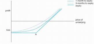 what is an option payoff diagram chart learnmoney co uk