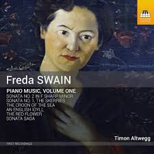 TIMON ALTWEGG FREDA SWAIN: PIANO MUSIC, VOL. 1 NEW CD