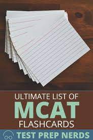 The Ultimate List Of Mcat Flashcards For Enhanced Prep Med School Motivation Medical School Inspiration Medical School Motivation