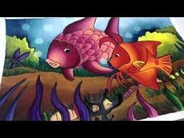 Fokus utama dalam mewarnai ini tentu lebih ke tanaman tersebut, dan hewan sebagai pelengkapnya. Youtube Drawing Painting Seni Islamis