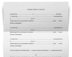 Obraz: Umowa cywilna