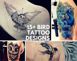 Bird tattoos continue to be popular with all genders as they represent freedom or a free spirit. 15 Bird Tattoo Designs