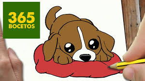Que Divertidos Son Dessin Chien Facile Dessin De Chien 365 Dessins Kawaii