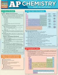 Barcharts Publishing Inc Makers Of Quickstudy Chemistry Study Guide Ap Chemistry Ap Chemistry Study