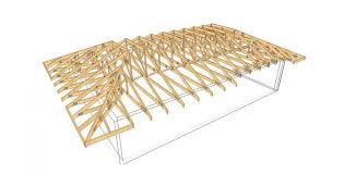 These are dropped the width of the top chord (usually 31⁄2 in.) from the common trusses in the package. Hip Roof Renocompare