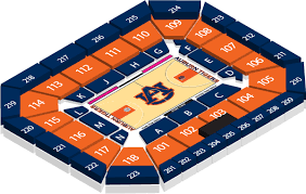 79 efficient auburn basketball arena seating chart