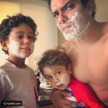 خطف ابنا آسر ياسين طاهر وأمين الأنظار بعد عرض الحلقة 26 من مسلسل بـ100وش وذلك بسبب إحدى اللقطات التي تحدث عنهما بعفوي family photos carnival face paint cute