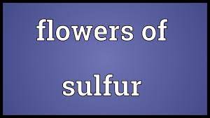 Organic sulfur can also benefit people with skin disorders including acne, psoriasis, eczema, dermatitis, dandruff, scabies, burns, diaper rash this is an important and often overlooked benefit of sulfur. Flowers Of Sulfur Meaning Youtube
