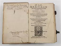 In bilbilis im tarraconensischen spanien, studirte. Martialis M V Bucher Und Dekorative Grafik 2015 12 02 Realized Price Eur 70 Dorotheum