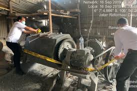 Pabrik aluminium di km 12. Wali Kota Jakut Apresiasi Kepolisian Yang Segel Pabrik Peleburan Aluminium Di Cilincing