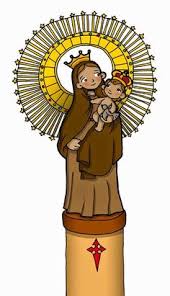 Resultado de imagen de virgen del pilar