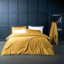 Mustard Yellow Bedding Pillow Covers Curtains Bed Linens Luxury Luxury Bedding Yellow Bedding