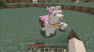 Saddles can be used to ride several other animals, including mules saddles cannot be made from materials in the game. How To Put A Chest On A Llama Minecraft Youtube