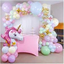 When i think of a nautical theme, i think of water, boats, shells, fish and sand. Unicorn Themed Decorations Party Decoration Ideas Facebook