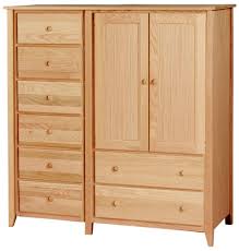 Woodcraft Shaker Eight Drawer Two Door Armoire Unfinished Furniture Of Wilmington