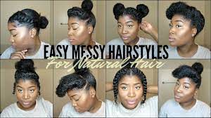 If you want to switch up a short and natural hairstyle, then create short twists. 8 Quick Easy Natural Hairstyles For 4 Type Natural Hair Youtube