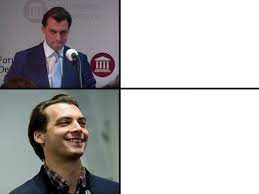 Baudet, who has a law doctorate, typically showed off his learning in his victory speech on wednesday, declaring that the owl of minerva has descended, referring to the roman god of wisdom. Gratis Thierry Baudet Meme Template Gamemeneersubmissies