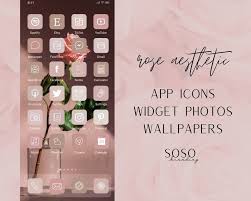 Rose Pink Neutral Aesthetic Ios 14 Ipados App Icons Ios14 Widget Cover Photos Widgetsmith Aesthetic App Icon Pack Aesthetic Icons Iphone In 2021 App Icon Printable Calendar Template App