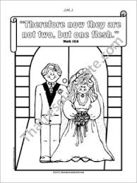 A fun and creative way for children to learn about the seven sacraments, signs of god's love for us. Sacrament Of Marriage Two Become One Coloring Sheet That Resource Site
