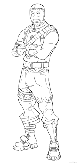 Coloriage Fortnite Bunny Brawler Skin Jecolorie Com Coloriage Dessin Coloriage Image A Colorier