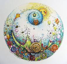 Pin By Irka Dmyterko On Creative Organism Media And Textiles Mandala Art Spiritual Art Whimsical Art