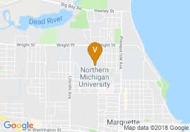 Michigan college and michigan university map. Northern Michigan University Marquette Usa 10times Venues