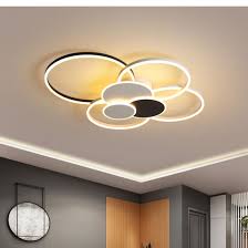 And with a ceiling light in place, consider layering the room's illumination with sconces mounted on the wall or a table lamp at home on the buffet table. China Luxury Modern Ceiling Light Livingroom Lamp Simple Round Diningroom Light Led China Ceiling Light Ceiling Lamp