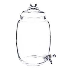 Bonbonne Avec Robinet En Verre H 36 Cm Grifo Vidrio Decoracion De Unas