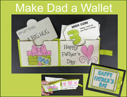 Come to stamp camp or stamp by mail with me! Father S Day Crafts Make Dad A Wallet Teaching Resources