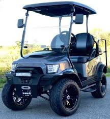 Diamond plate running board set for club car ds golf cart. Club Car Golf Cart Custom Built By Dinovo Golf Carts Check Vans Suvs And Trucks Cars