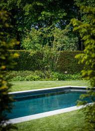 waterpartij tussen het groen wim verrezen tuinarchitectuur zwemvijvers waterpartij zwembaden