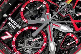 Richard Mille Manual Winding Tourbillon Split Seconds Chronograph Kimi Raikkonen Watch Richard Mille Grand Prix Beckham