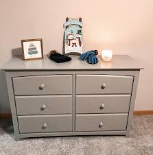 There is plenty of room for all diapering necessities in the complete your nursery by adding a stork craft changing table, chest, 5 drawer dresser or glider and ottoman set. Storkcraft Kenton 6 Drawer Dresser