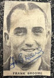 ASTON VILLA Frank Broome Vintage 1938 Football Photo Card JD27M £4.99