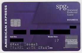 The starwood preferred guest® credit card from american express comes with a welcome bonus that dazzles: American Express Spg Business Credit Card Front Travel With Grant