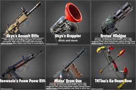 There are two brand new guns in fortnite this season; Fnassist News Leaks On Twitter Supressed Sniper Rifle Ghost Id Chests Ghost Vault Ghost Henchmen Fortnite