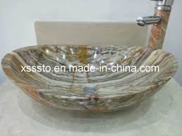 china onyx stone hand washing polished