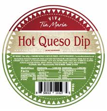 Tia Maria Hot Queso Dip 16 oz, 16 oz